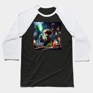 Mad scientist puppet Baseball T-Shirt